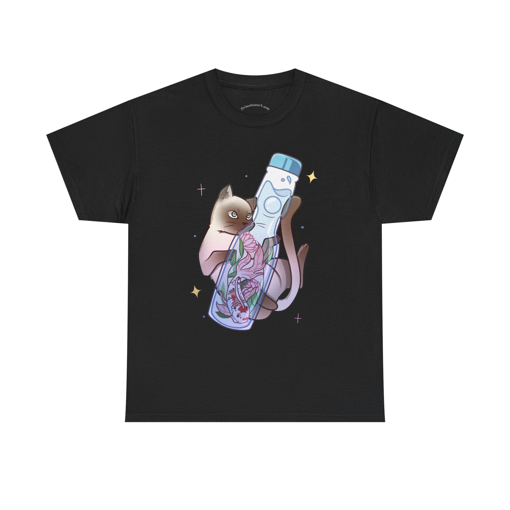 Marble Soda Kitty Graphic Tee