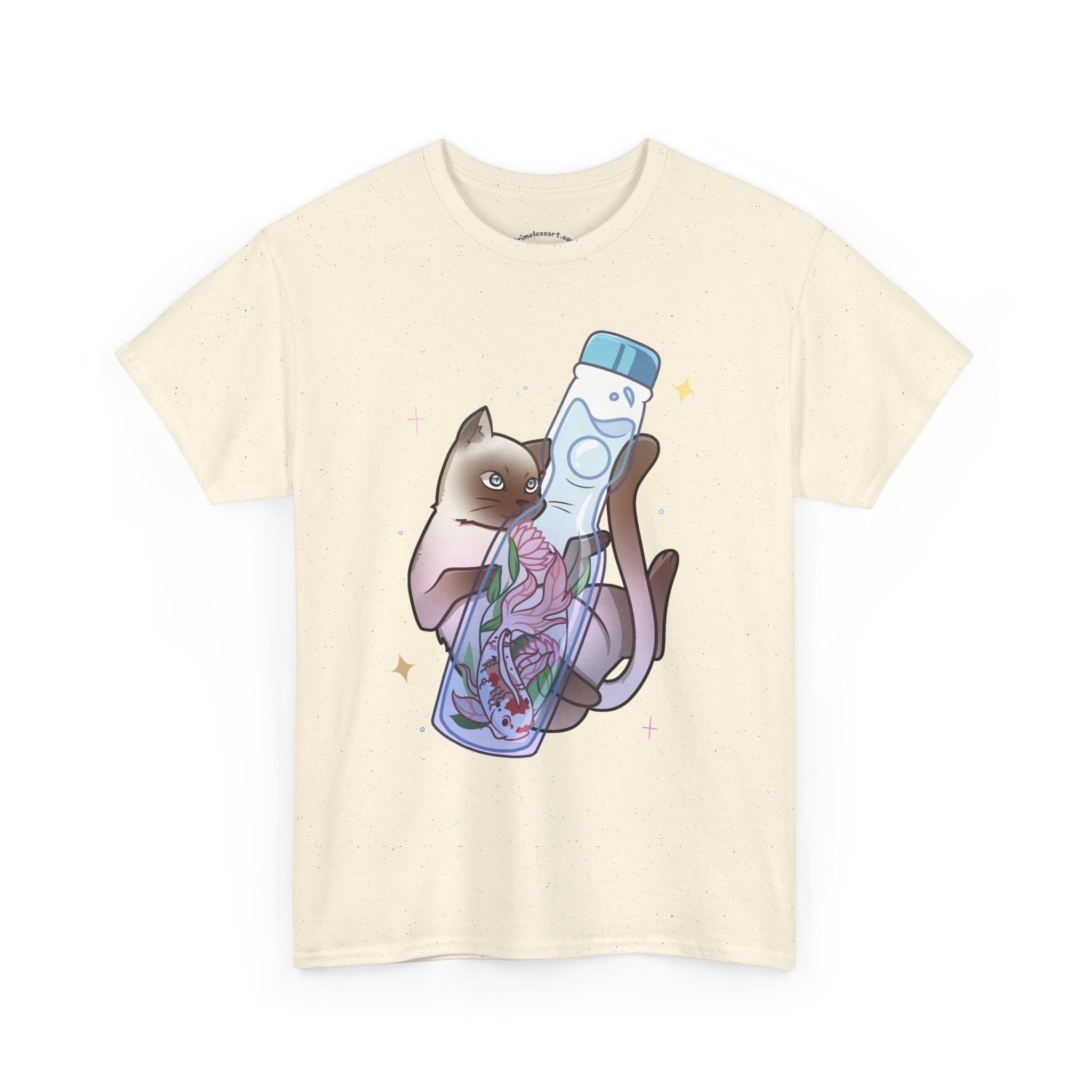 Marble Soda Kitty Graphic Tee