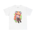 Little Green Mouse Girl Graphic Tee