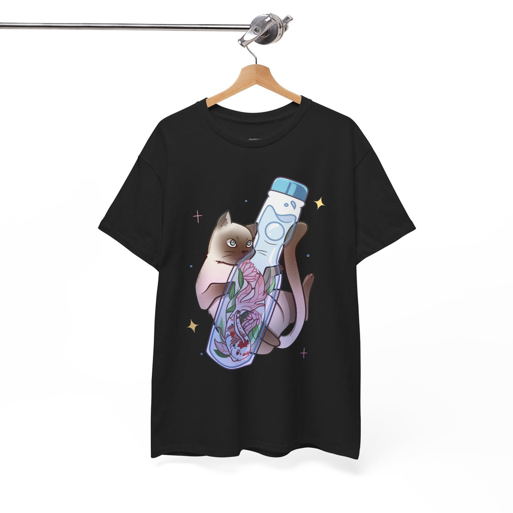 Marble Soda Kitty Graphic Tee