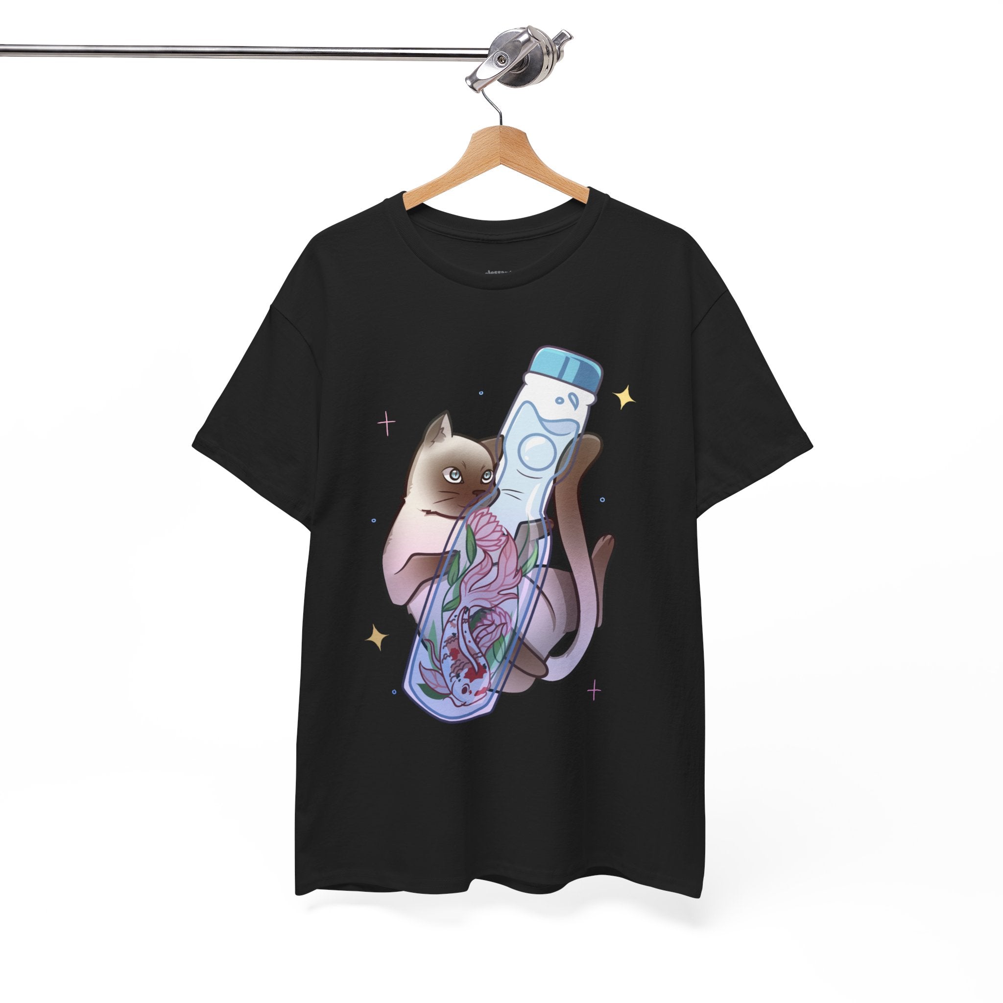 Marble Soda Kitty Graphic Tee