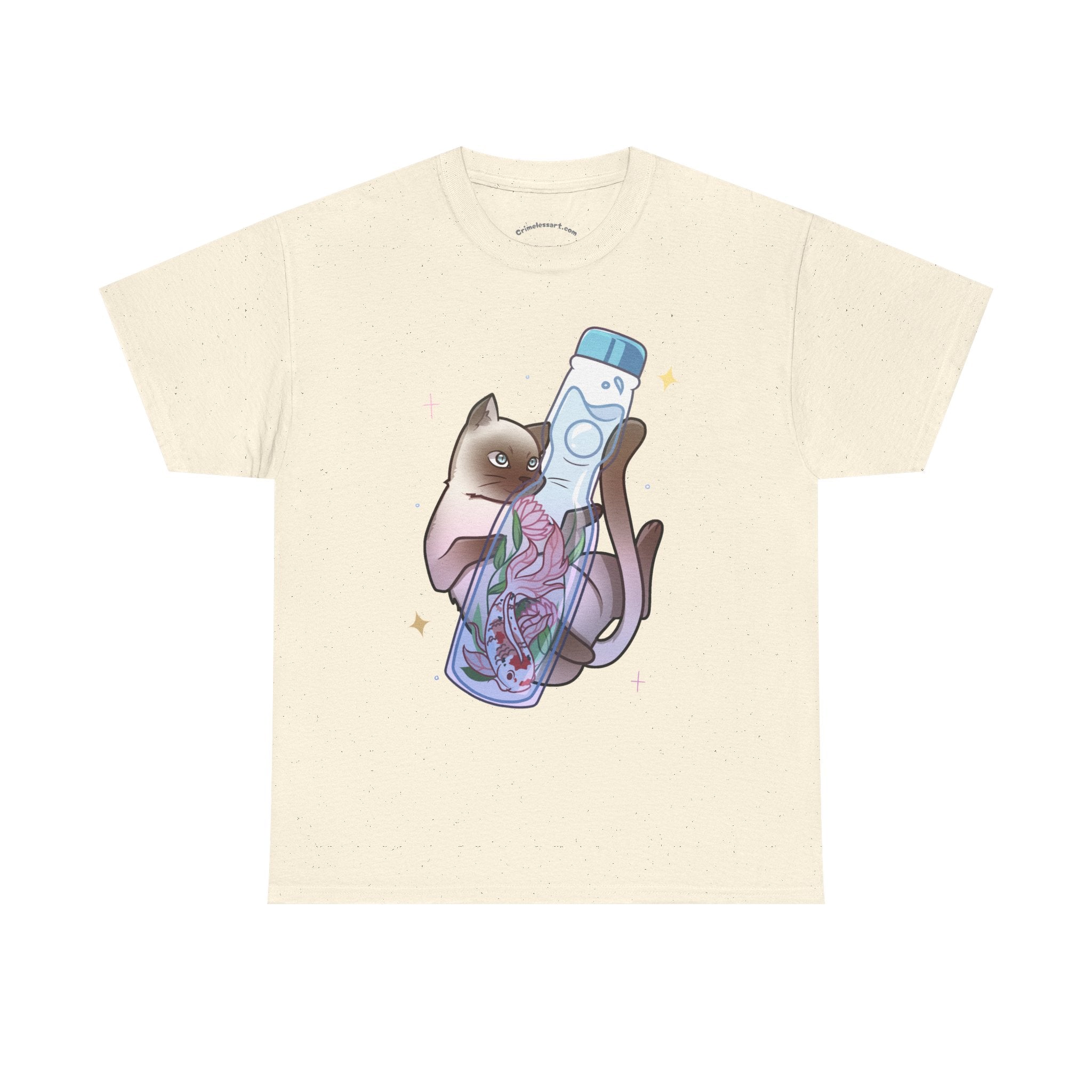 Marble Soda Kitty Graphic Tee