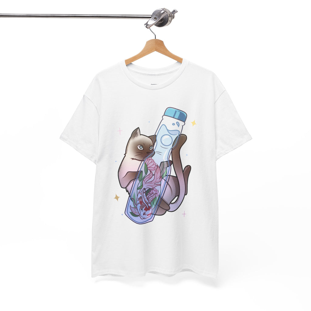 Marble Soda Kitty Graphic Tee